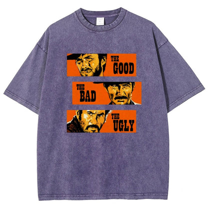 The Good The Bad The Ugly Vintage Distressed T-shirt
