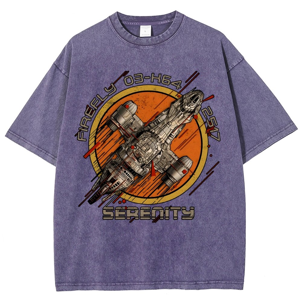 Space Explorer Vintage Distressed T-shirt
