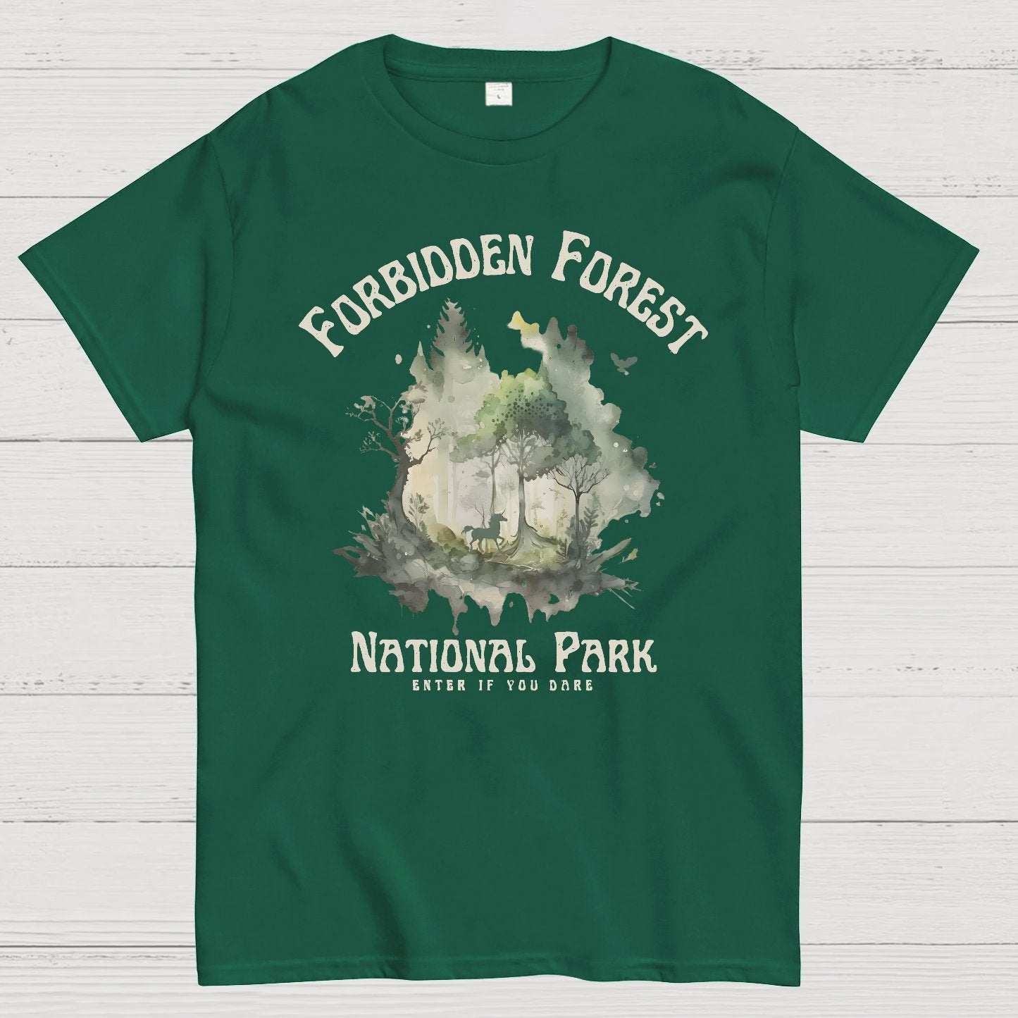 Forbidden Forest National Park Geek T-Shirt