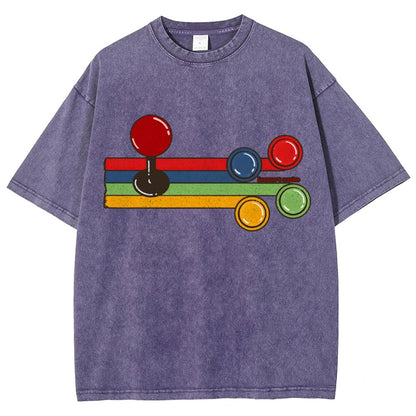 Retro Coin Vintage Distressed T-shirt