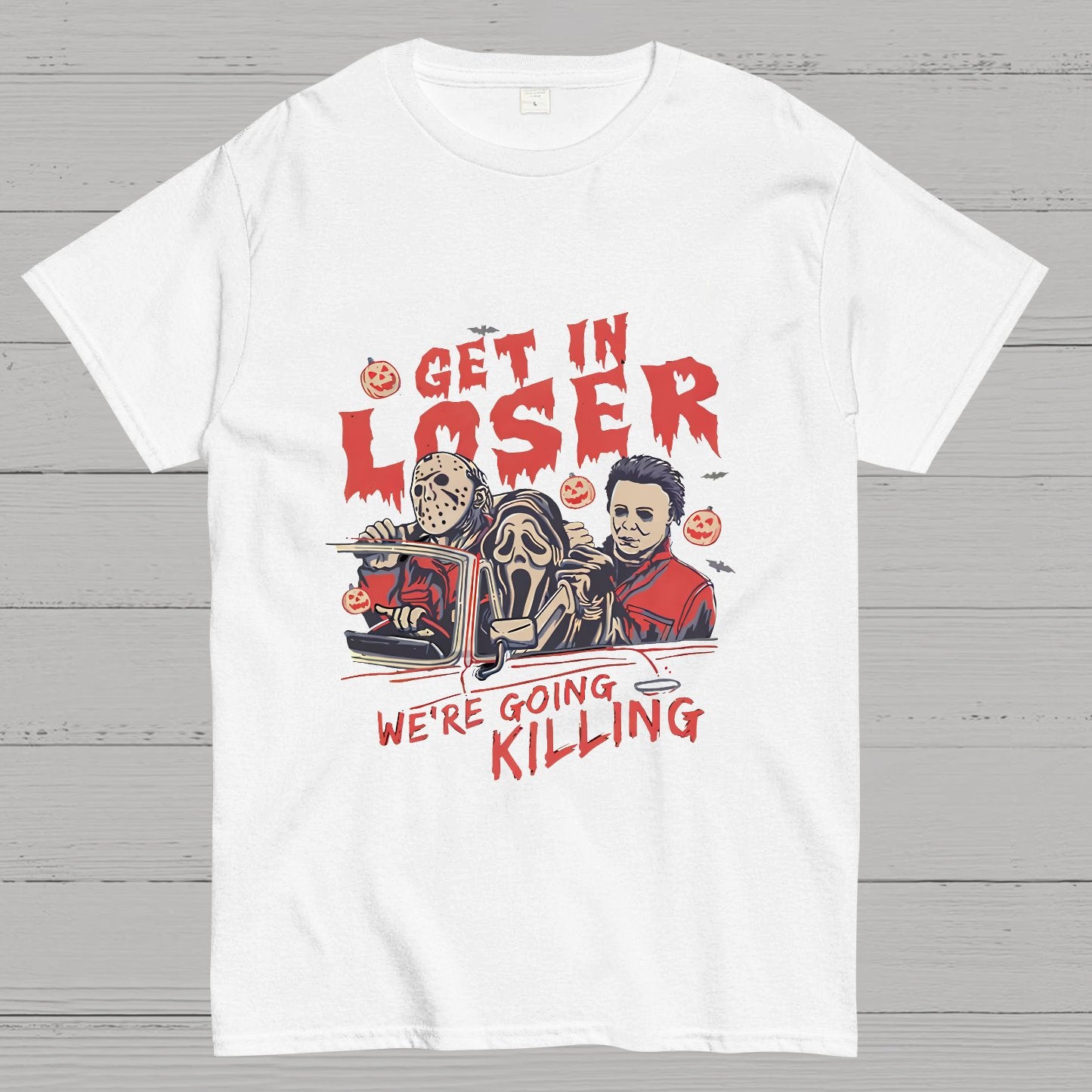 Get In Loser Halloween Geeky T-Shirt