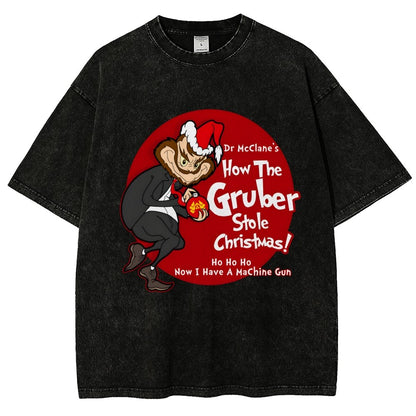 The Grumbler That Stole Christmas Vintage Distressed T-shirt