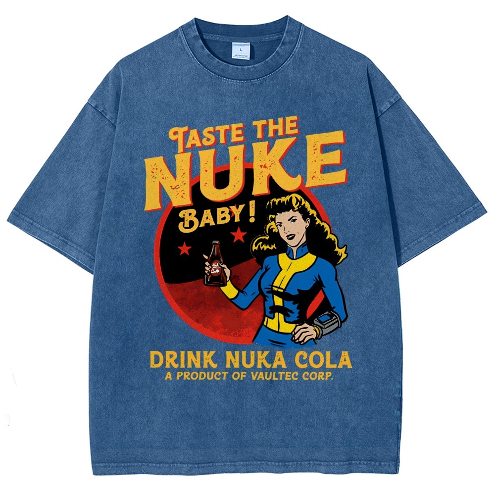 Taste the nuke Vintage Distressed T-shirt