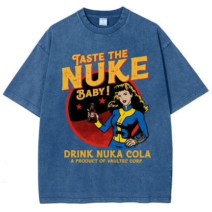 Taste the nuke Vintage Distressed T-shirt