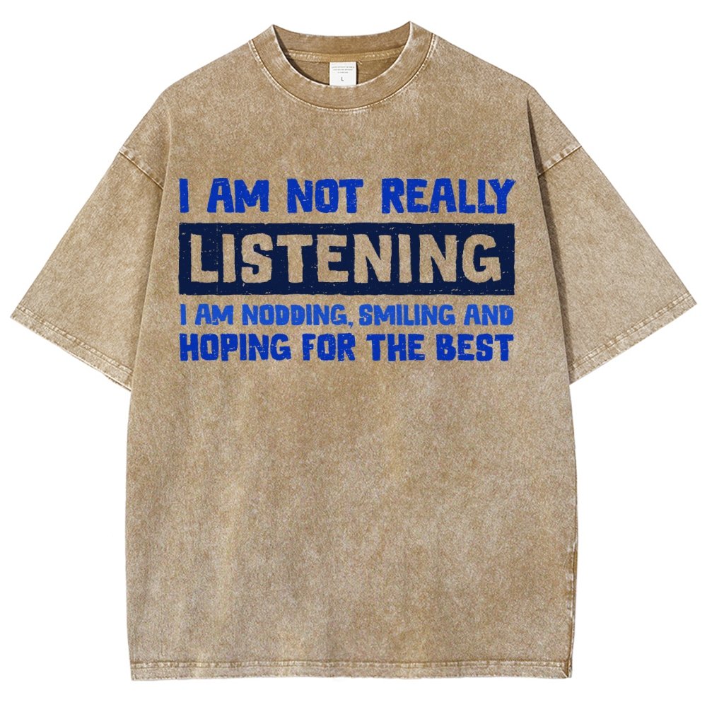Hoping For The Best Vintage Distressed T-shirt