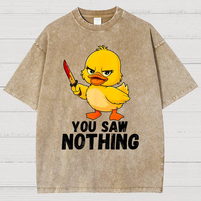 You Saw Nothing Vintage Distressed T-shirt