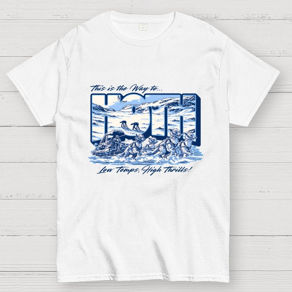 Low Temps, High Thrills Geek T-Shirt