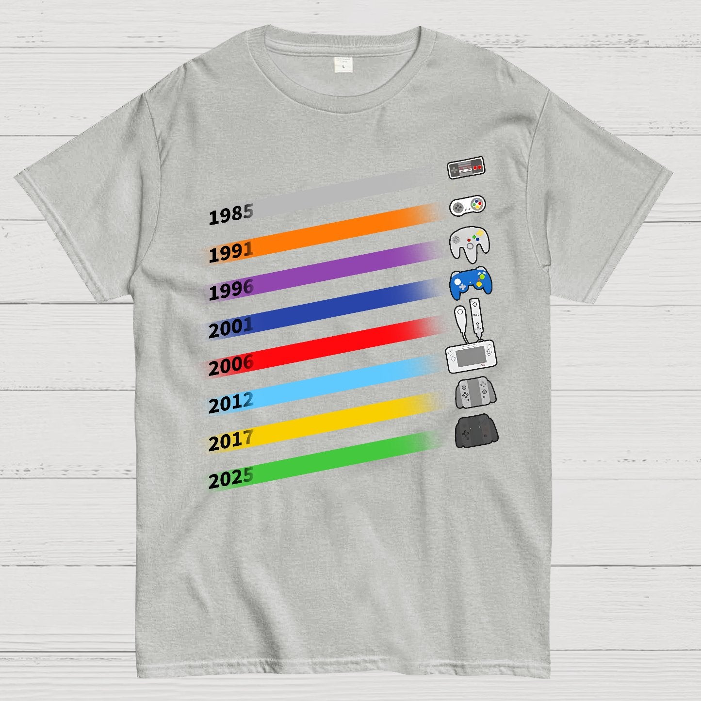 Console Evolution Geek T-Shirt