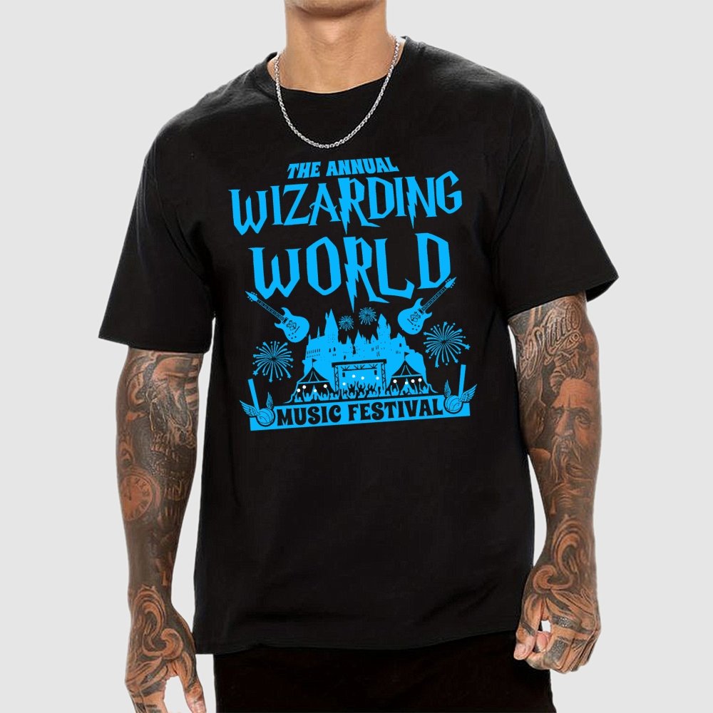 Wizards & Witches Music Festival Unisex Geek T-Shirt
