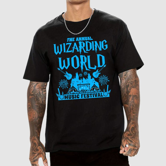 Wizards & Witches Music Festival Unisex Geek T-Shirt