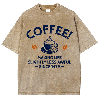 Slightly Less Awful Vintage Distressed T-shirt
