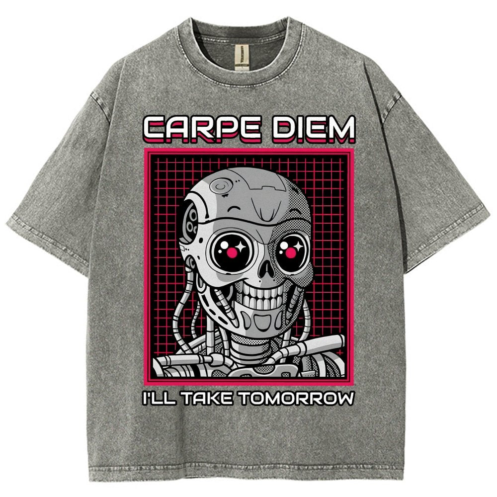 Rise Of The Cute Machine Vintage Distressed T-shirt