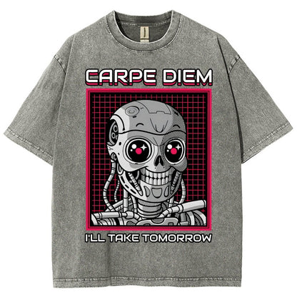 Rise Of The Cute Machine Vintage Distressed T-shirt
