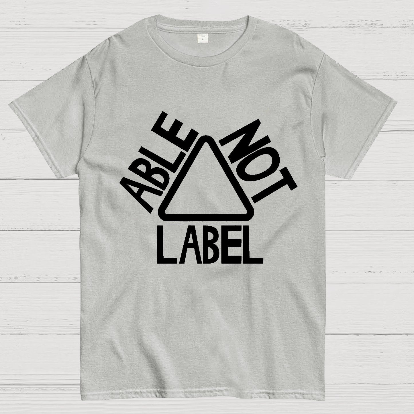 See the Able Not the Label Awareness Geek T-Shirt