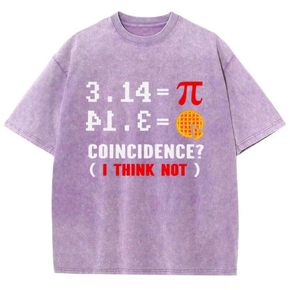 3.14 = pi coincidence (i think not) Vintage Distressed T-shirt