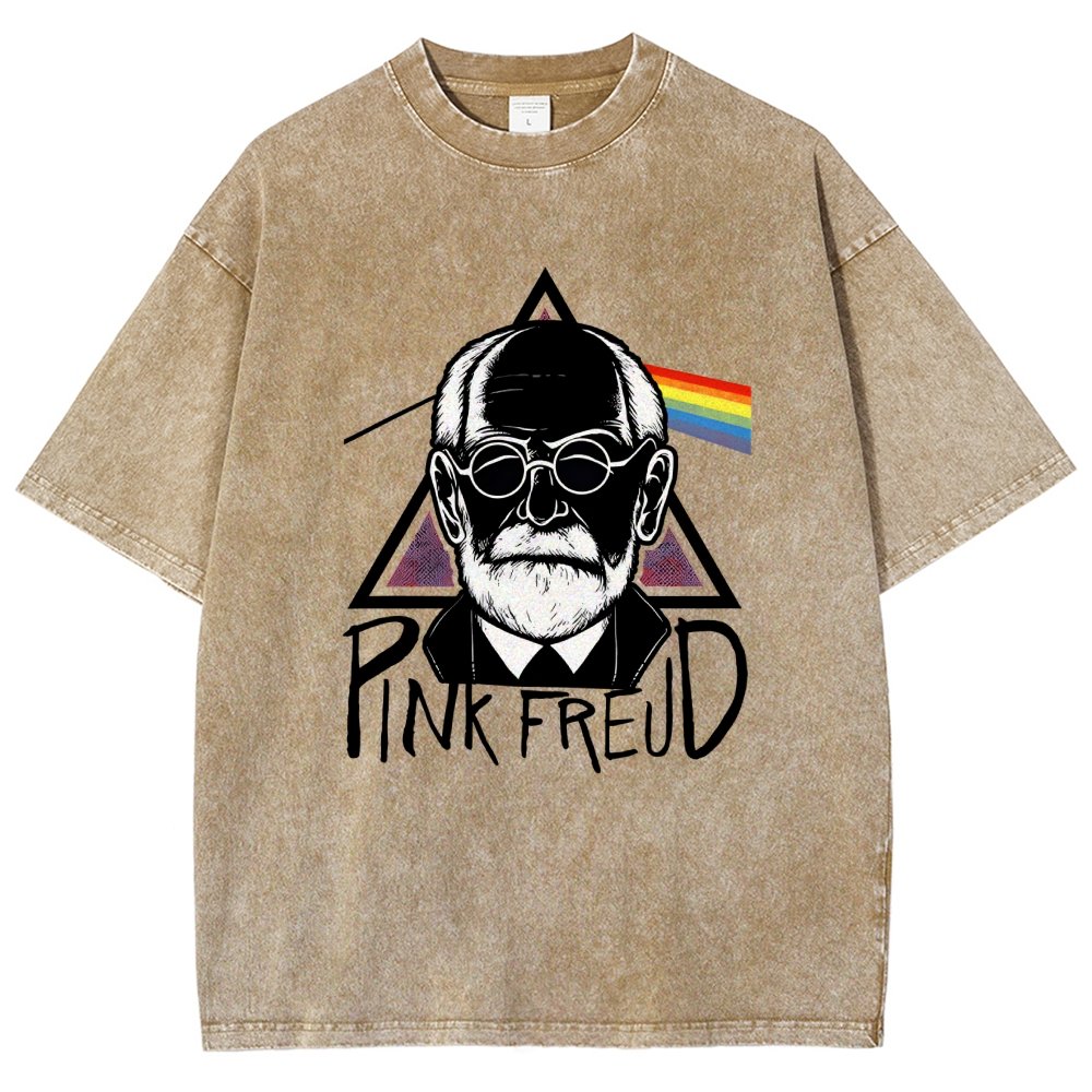 Pink Frost Vintage Distressed T-shirt