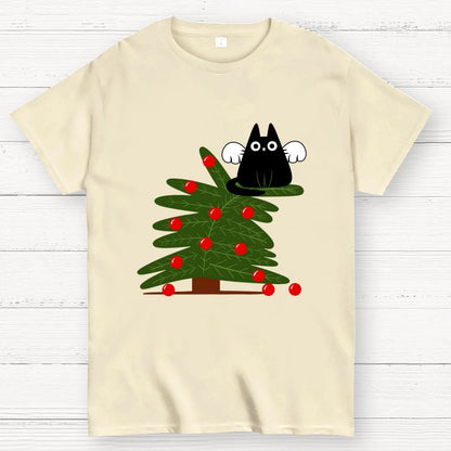 Angel Kitty Geek T-Shirt