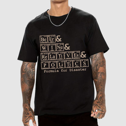 Formula For Disaster Geek T-Shirt