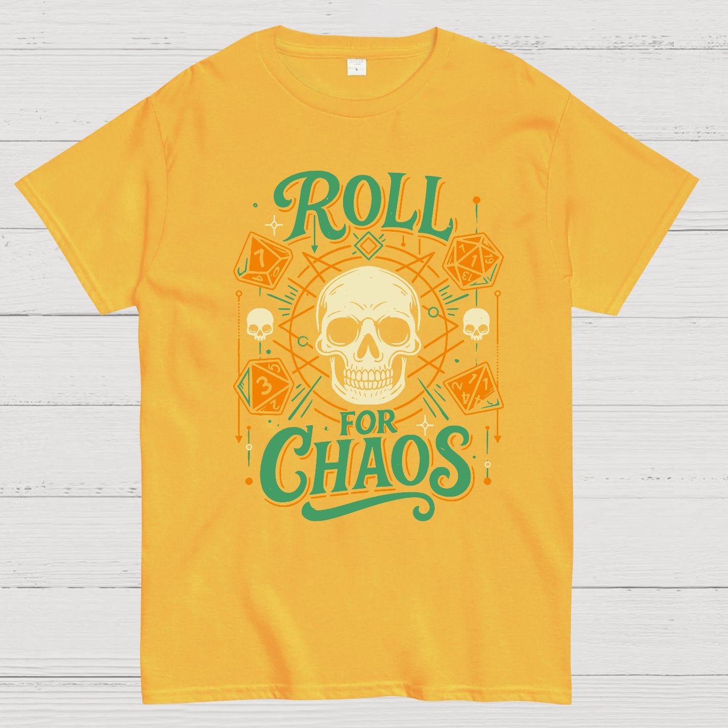 Roll For Chaos Geek T-Shirt