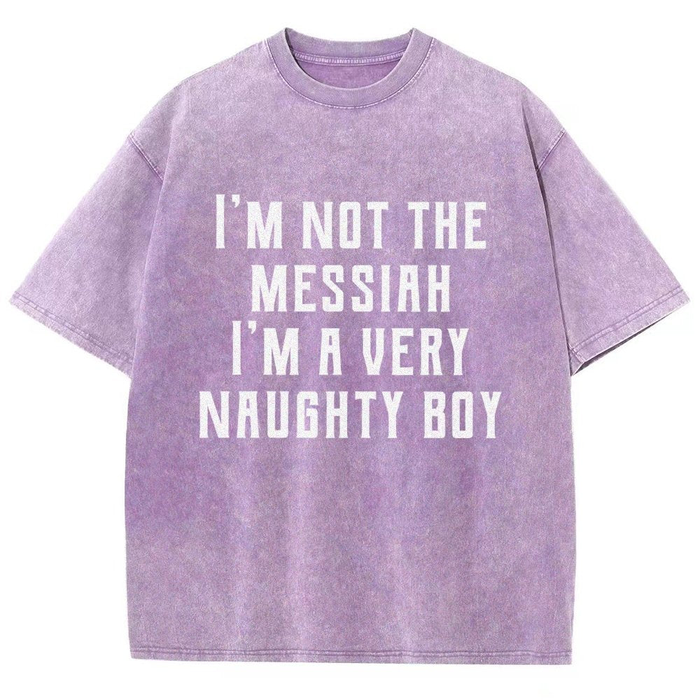 I'm Not The Messiah Vintage Distressed T-shirt