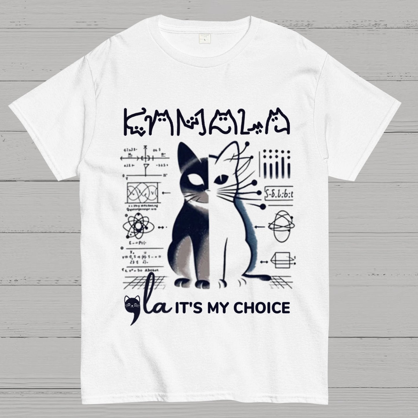Harris 2024 Is A Scientific Choice Geek T-Shirt