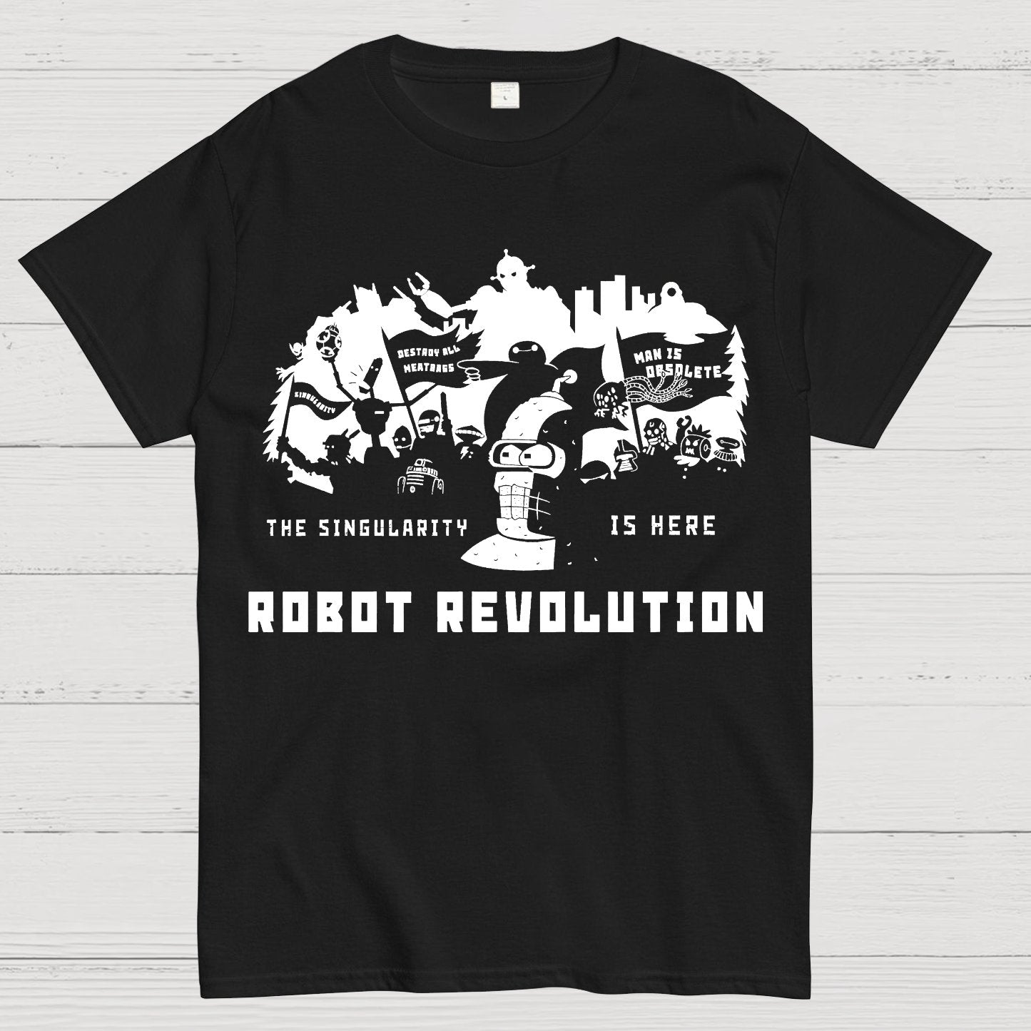 Robot Revolution Geek T-Shirt