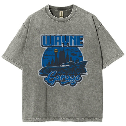 Wayne Garage Vintage Distressed T-shirt