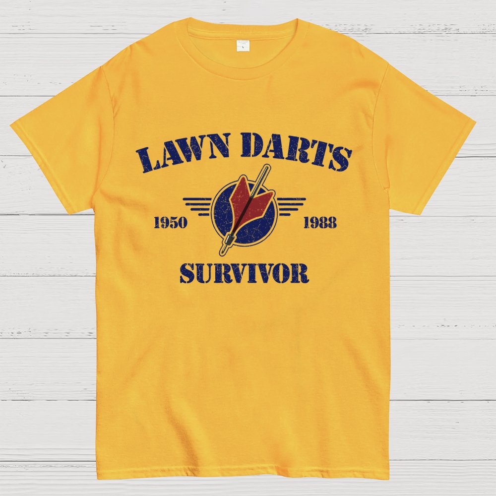 Lawn Darts Survivor Unisex Geek T-Shirt