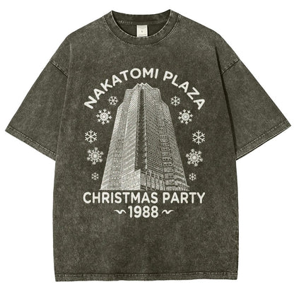 Holiday Christmas Party Vintage Distressed T-shirt