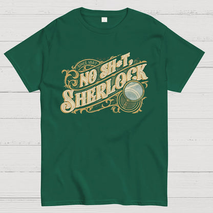 Book Detective Quote No Shit Geek T-Shirt