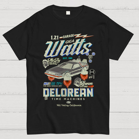 Gigawatts Garage Remix Geek T-Shirt