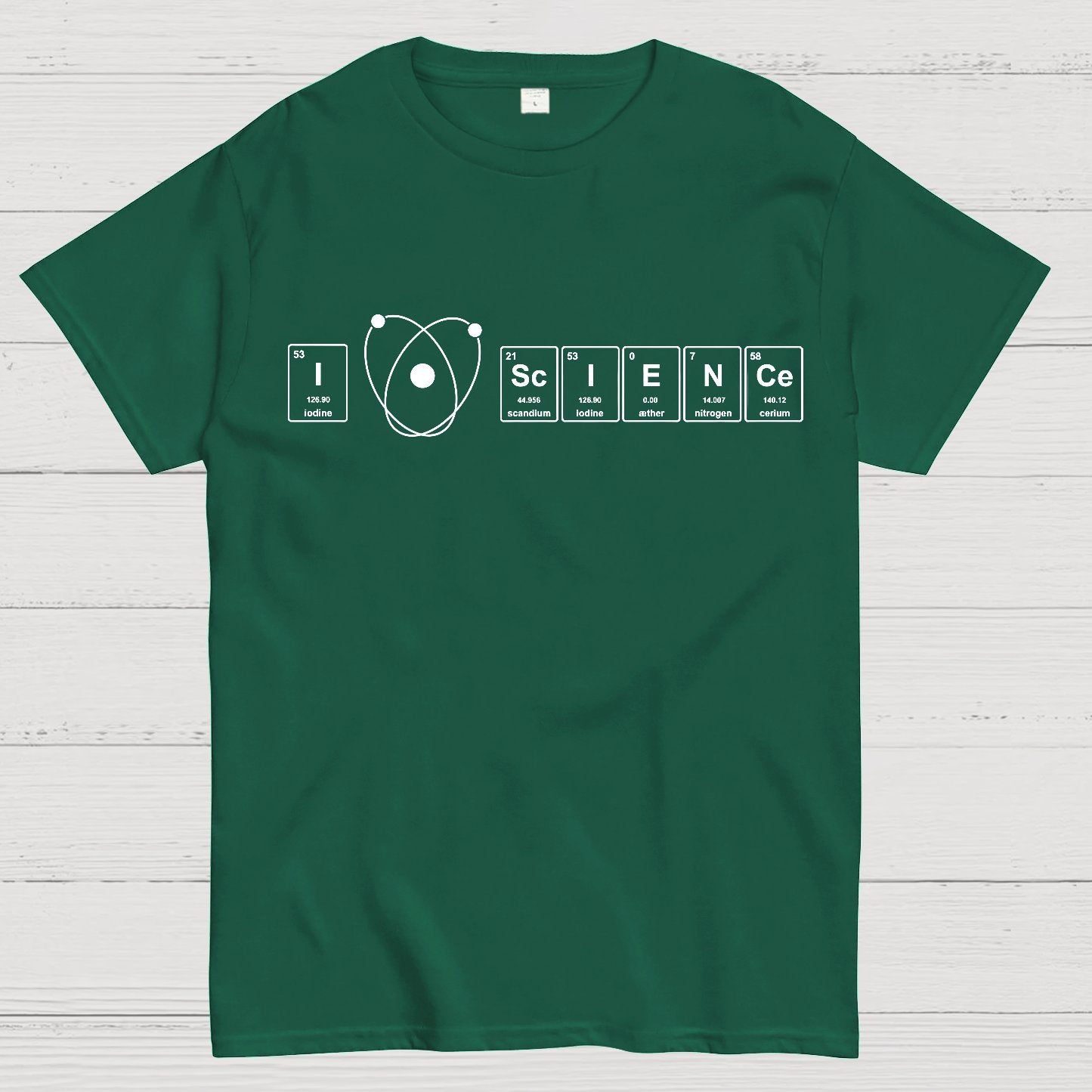 I Love Science Geeky T-Shirt