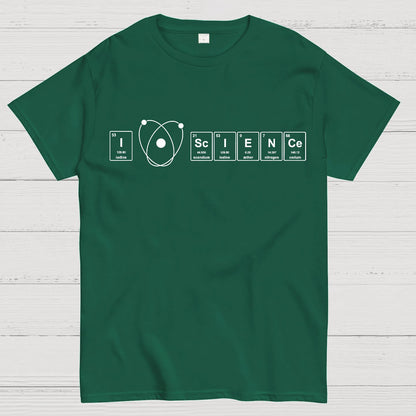 I Love Science Geeky T-Shirt