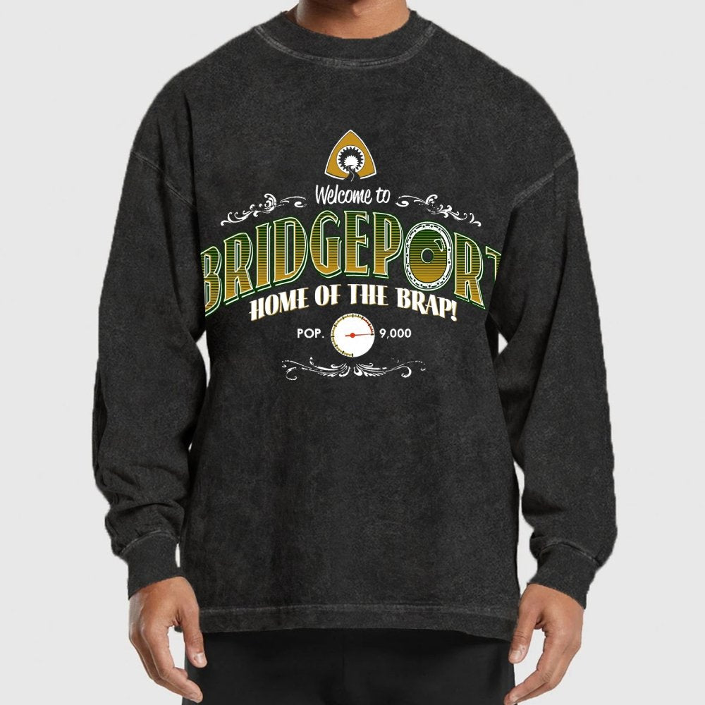 Hard to Port Washed Long Sleeve Tee