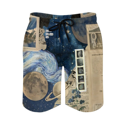 Across The Ocean And Stars Geek Shorts