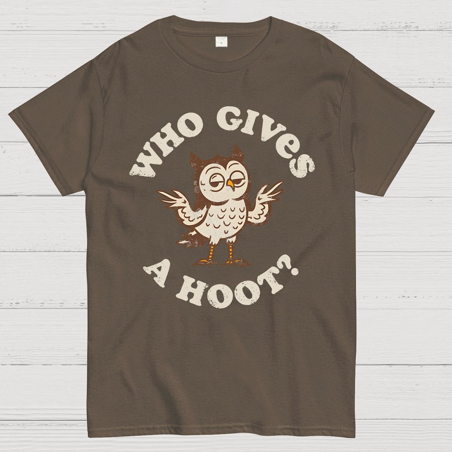 Who Gives a Hoot Geek T-Shirt