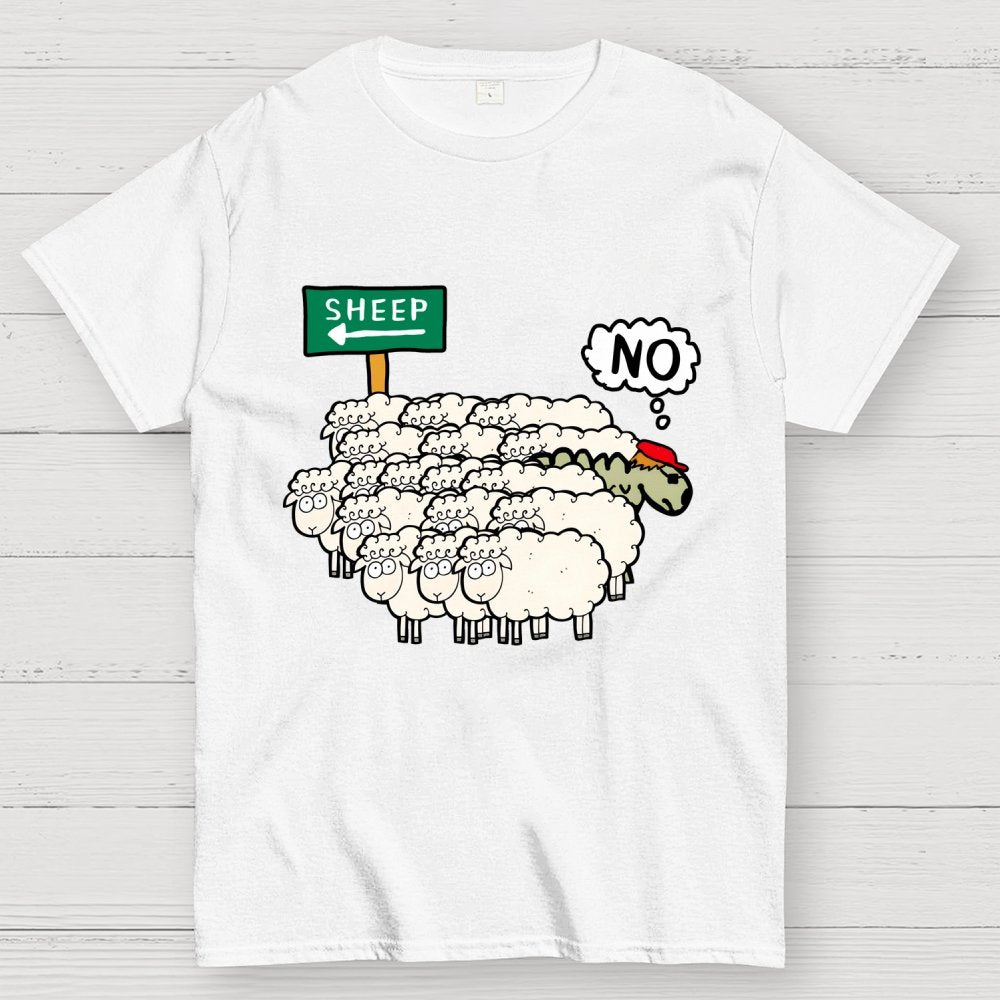 Don't Be a Sheep Geek T-Shirt