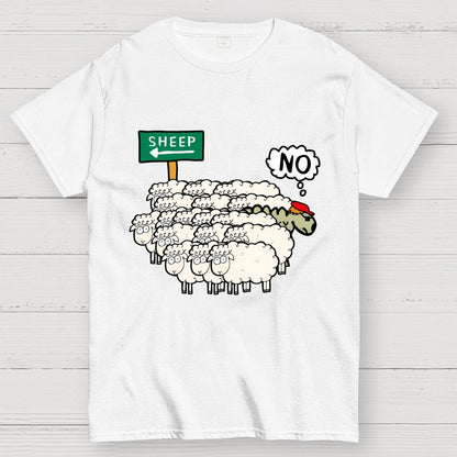 Don't Be a Sheep Geek T-Shirt