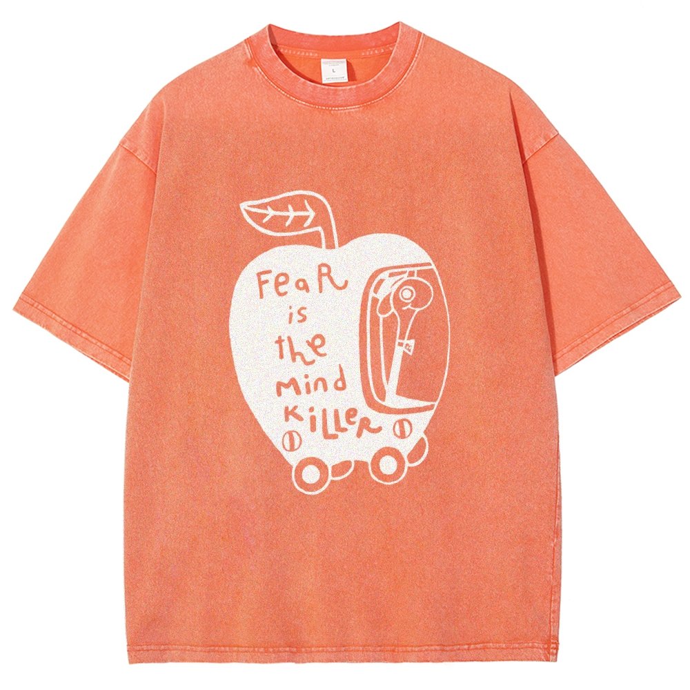 Fear Is The Mind Killer Vintage Distressed T-shirt