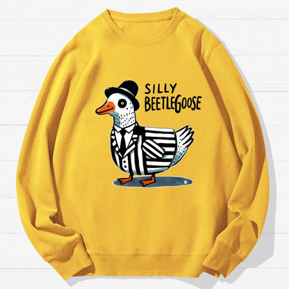 Beetle Goose Cotton Pullover Geek Cotton Sweatshirt