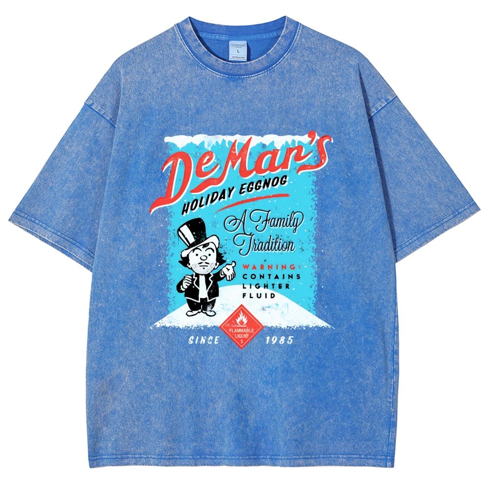 Charles DeMar's Eggnog with Lighter Fluid Vintage Distressed T-shirt