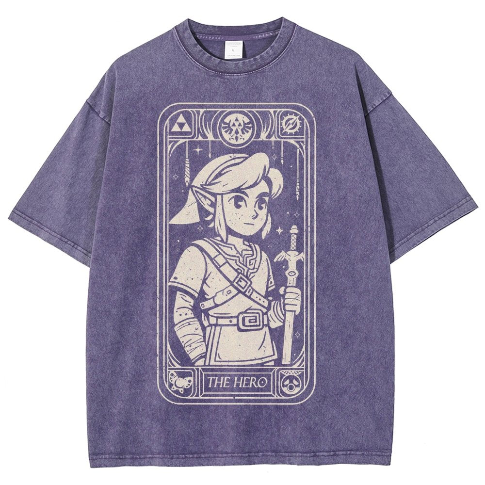 The New Tarot Hero Vintage Distressed T-shirt
