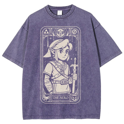 The New Tarot Hero Vintage Distressed T-shirt