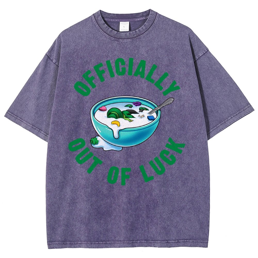 Out of Luck Vintage Distressed T-shirt