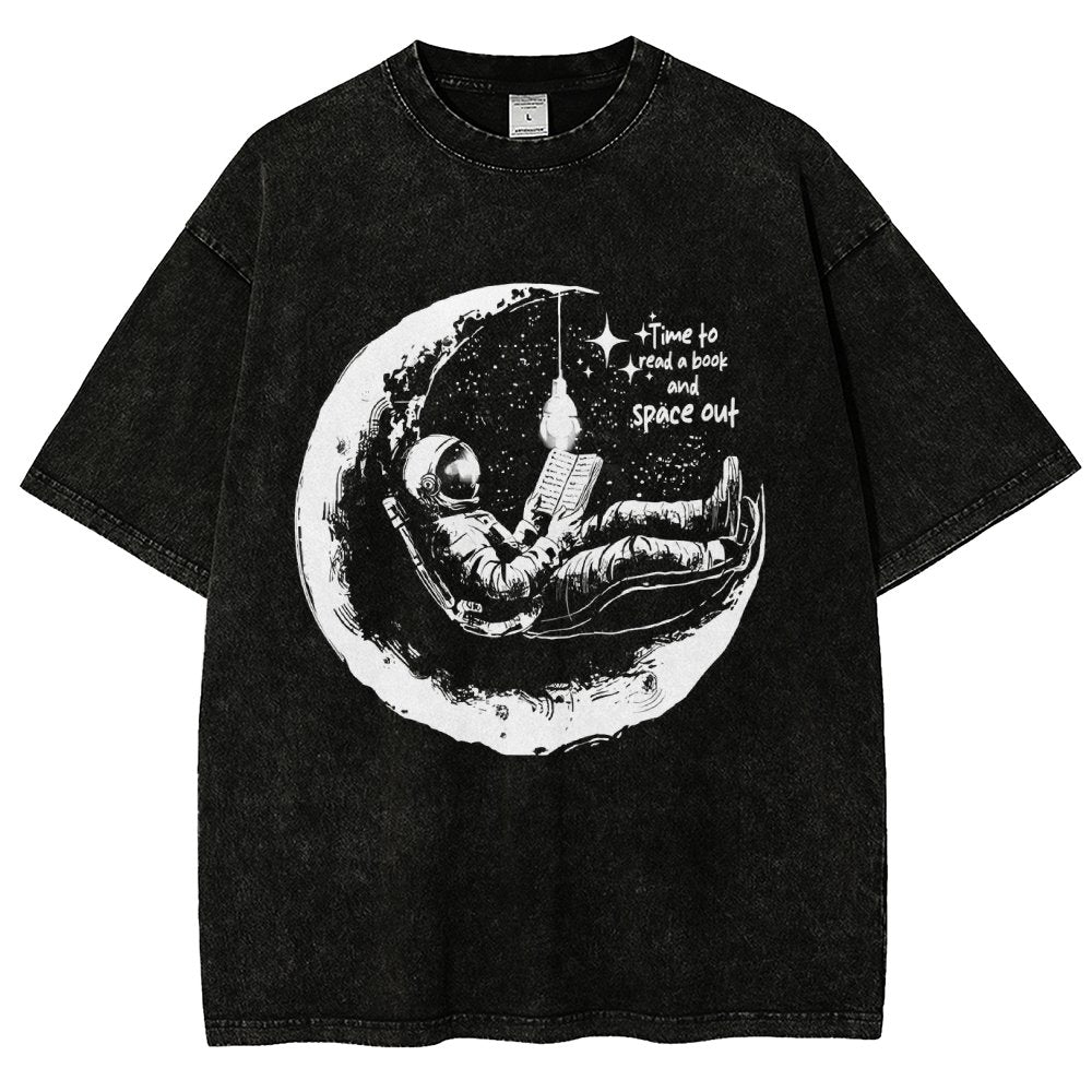 Time to read a book Vintage Distressed T-shirt
