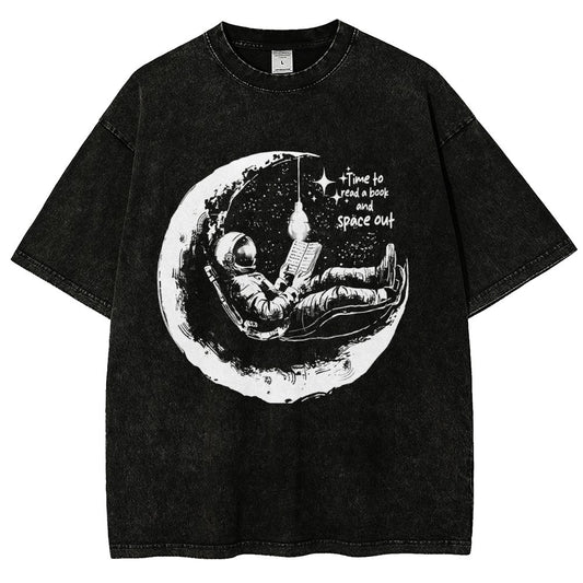 Time to read a book Vintage Distressed T-shirt