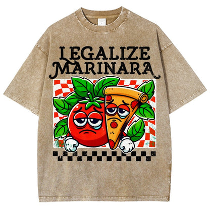 Legalize Marinara Vintage Distressed T-shirt