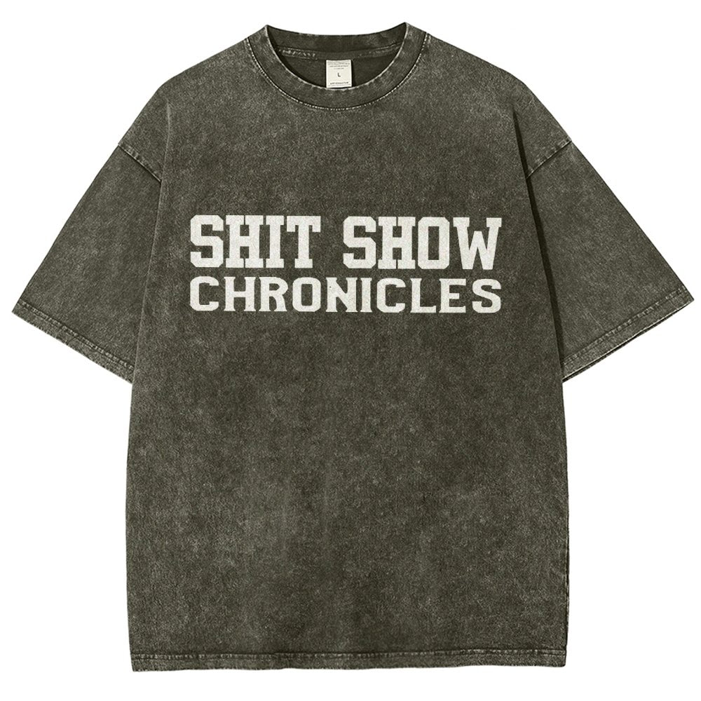 Shit Show Chronicles Vintage Distressed T-shirt