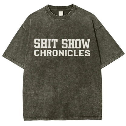 Shit Show Chronicles Vintage Distressed T-shirt