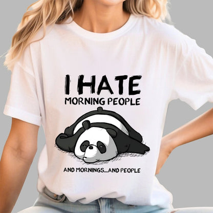 I Hate Morning People Geek T-Shirt